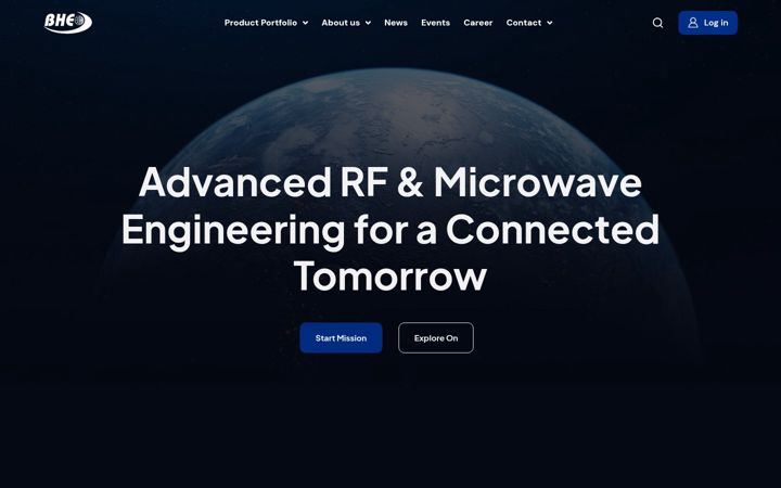 Screenshot of bhe-corp.com