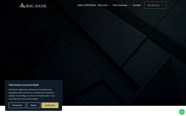 Screenshot stránky bhgbank.com.br