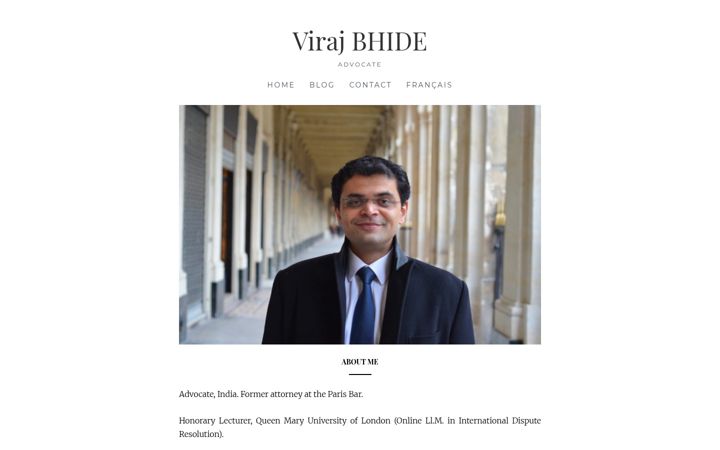 Screenshot of bhide.fr