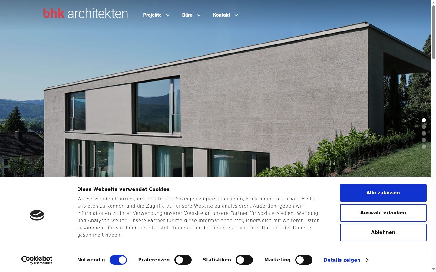 Screenshot tal-banner tal-kunsens muri qabel kwalunkwe interazzjoni