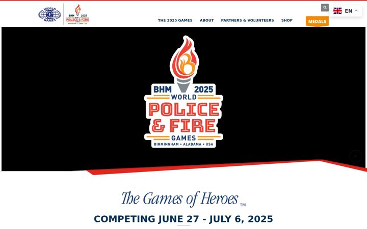 Screenshot of bhm2025.com