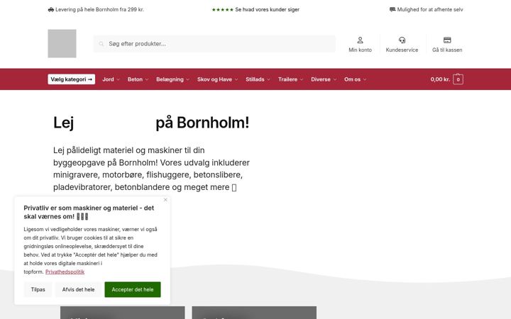 Screenshot of bhmu.dk