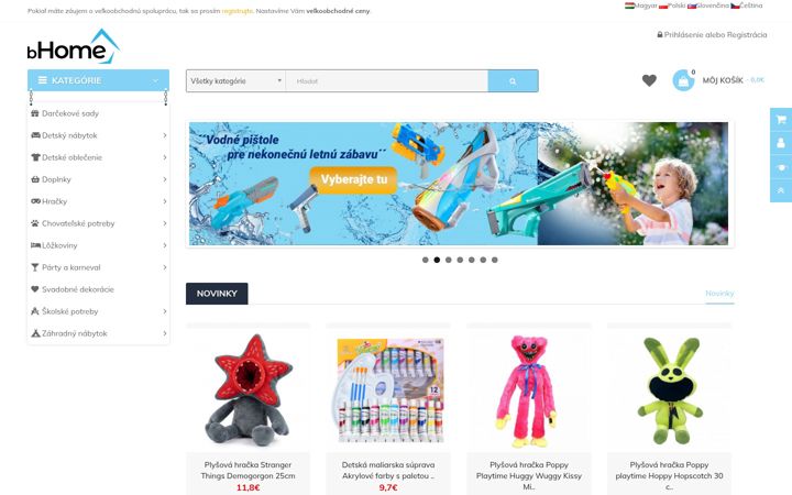 Screenshot of bhome.sk