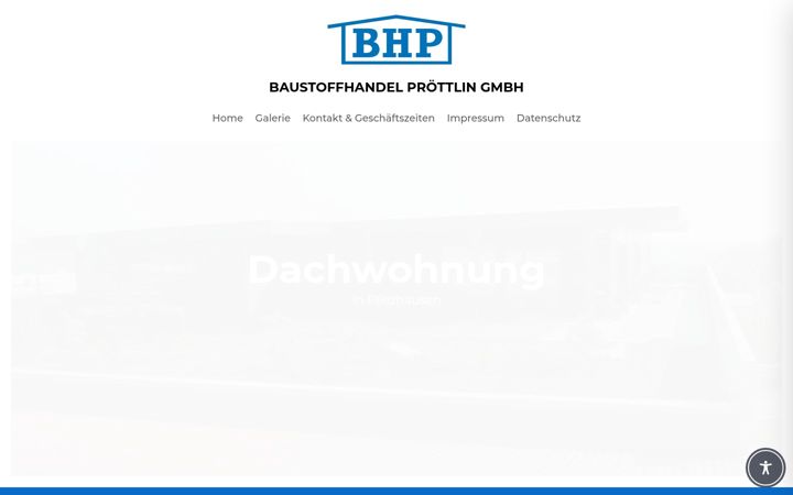 Screenshot of bhp-bau.de