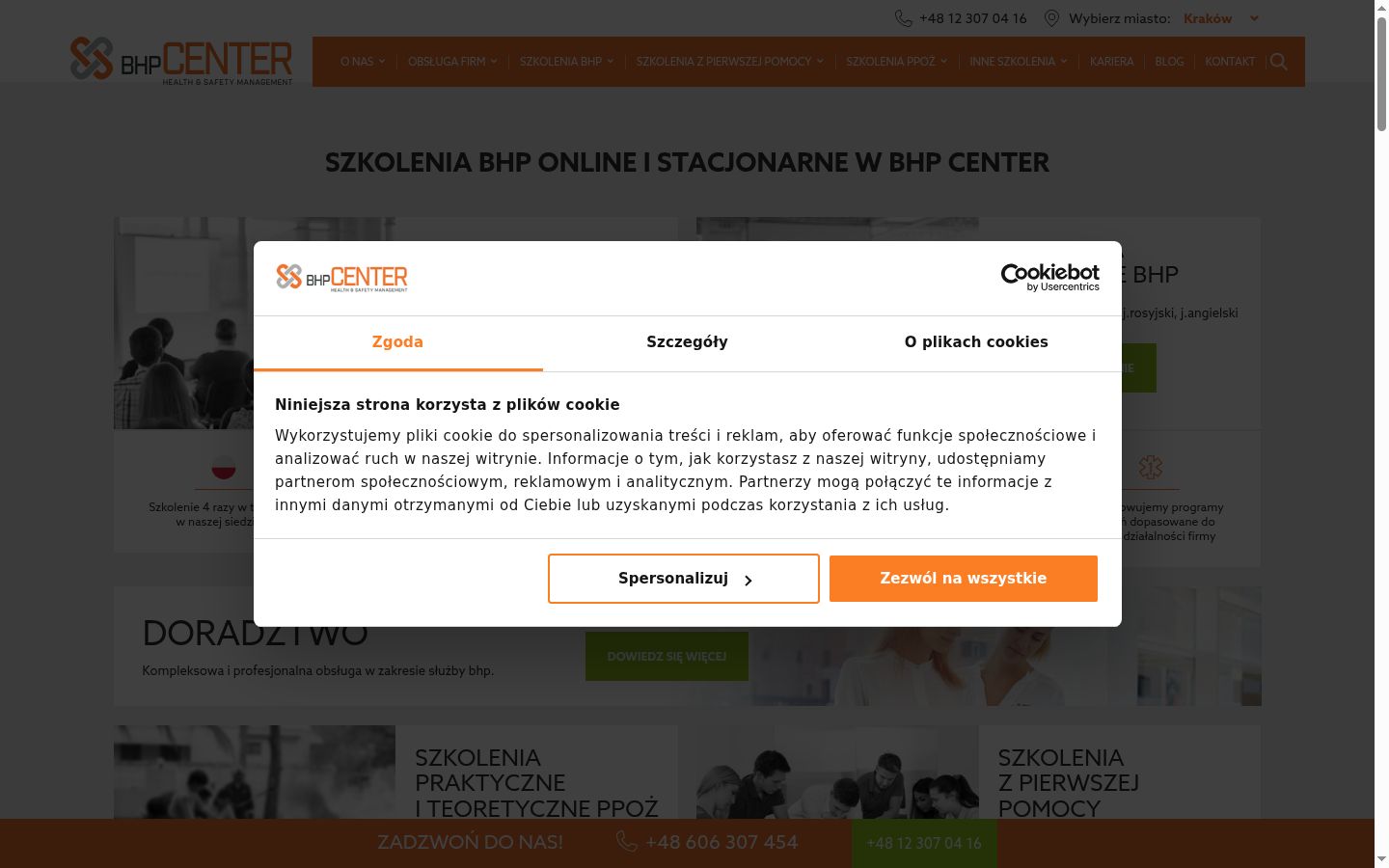 Snímek obrazovky baneru souhlasu zobrazeného před jakoukoli interakcí