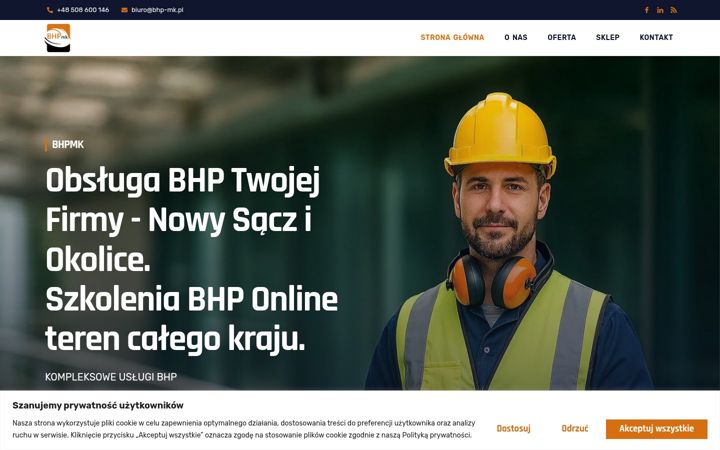 Screenshot ta' bhp-mk.pl
