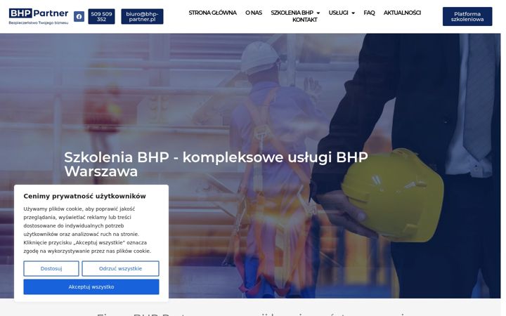 Screenshot ta' bhp-partner.pl