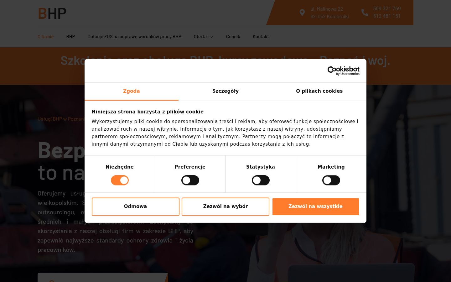 Ekraanipilt nõusolekubännerist, mida näidati enne mis tahes suhtlust