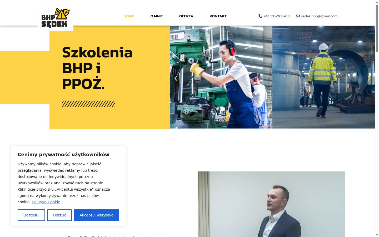 Screenshot tal-banner tal-kunsens muri qabel kwalunkwe interazzjoni