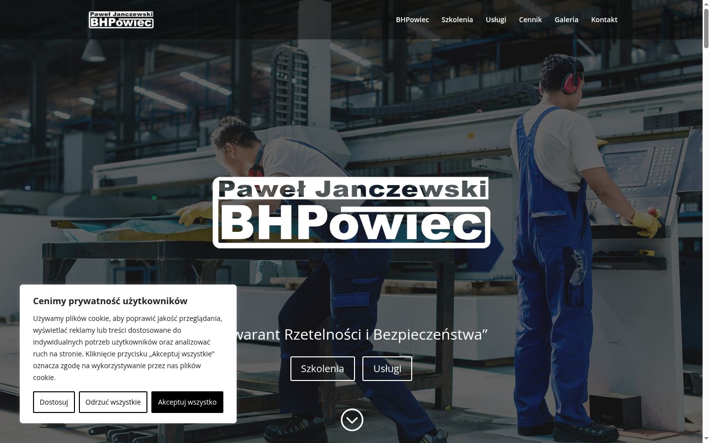 Snímek obrazovky baneru souhlasu zobrazeného před jakoukoli interakcí