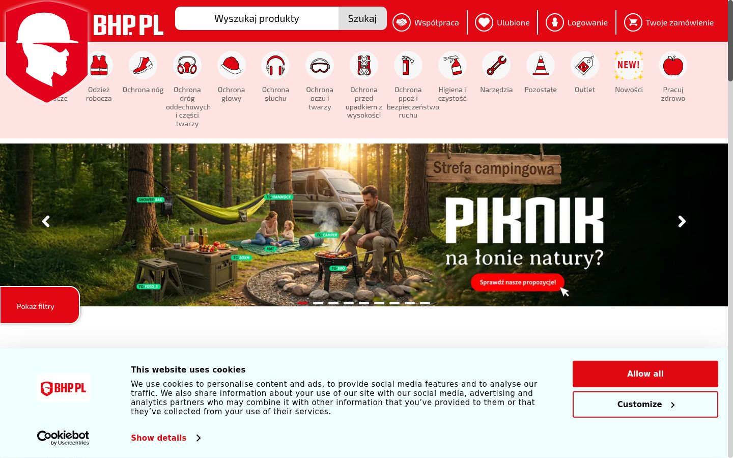 Snímek obrazovky baneru souhlasu zobrazeného před jakoukoli interakcí