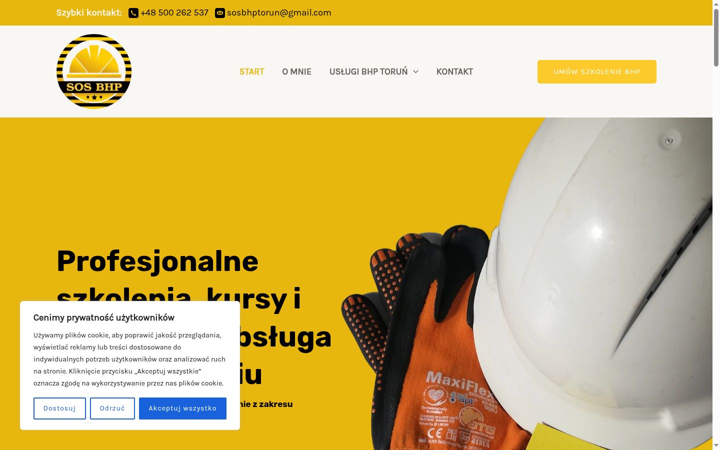 Snímek obrazovky baneru souhlasu zobrazeného před jakoukoli interakcí