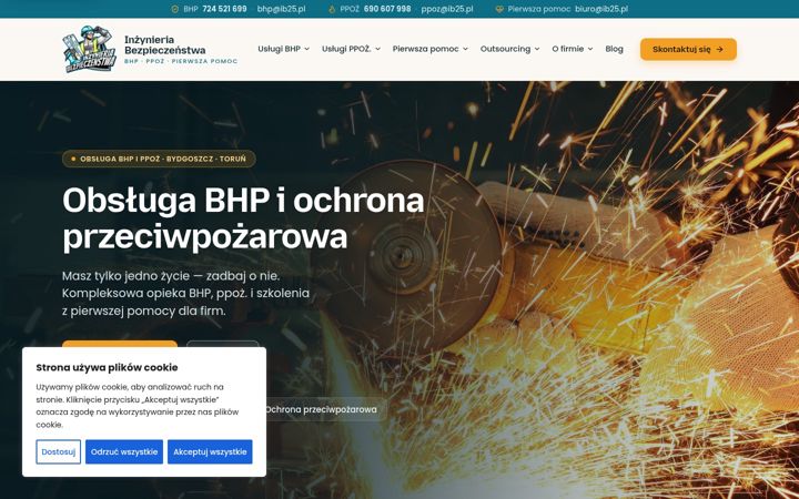 Snímek obrazovky bhpbydgoszcz.pl
