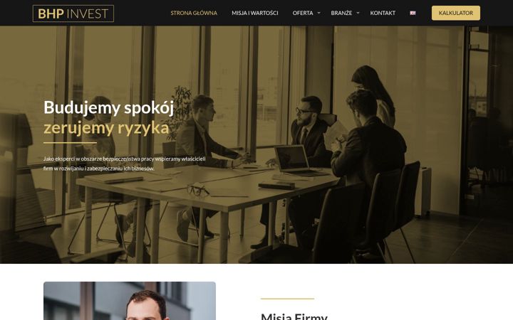 Screenshot di bhpinvest.pl