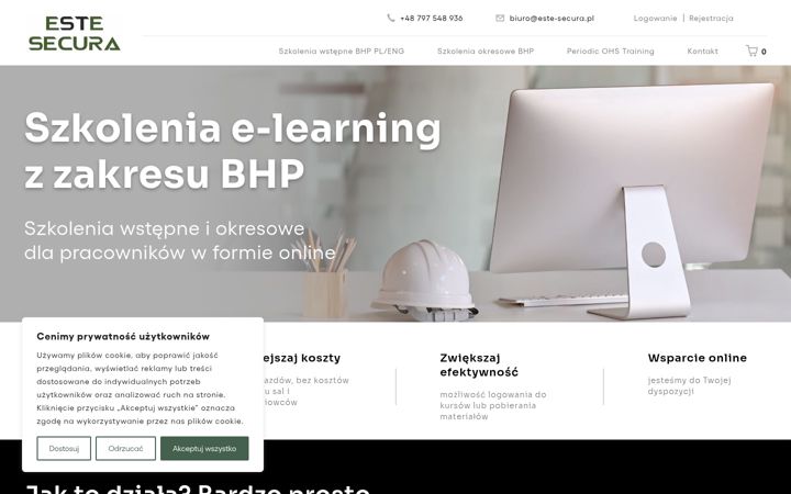 Screenshot of bhpnanowo.pl