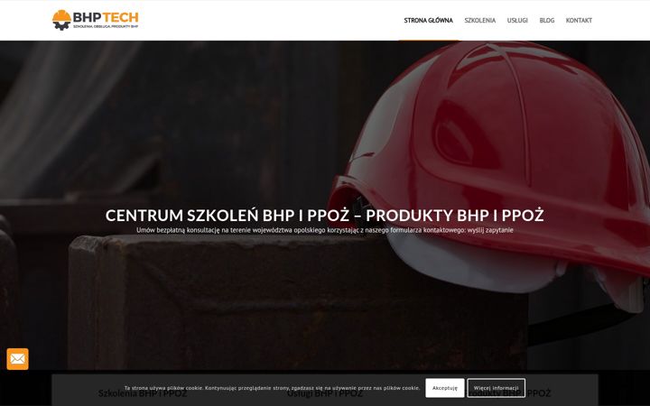 Skjermbilde av bhptech.pl