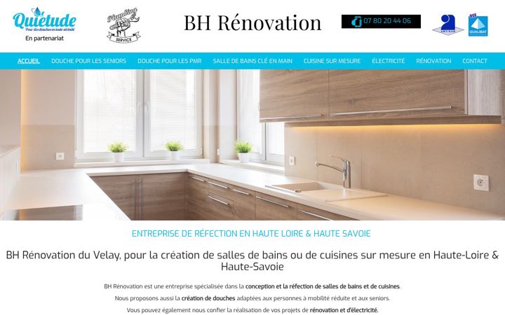 Screenshot of bhrenovation.fr