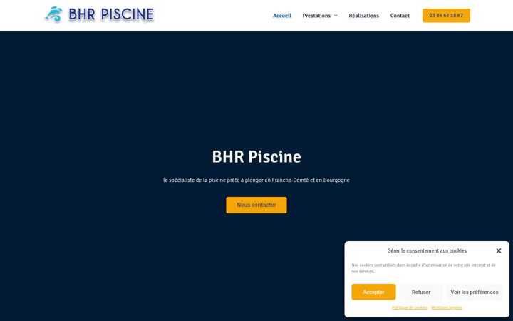 Screenshot von bhrpiscine.net