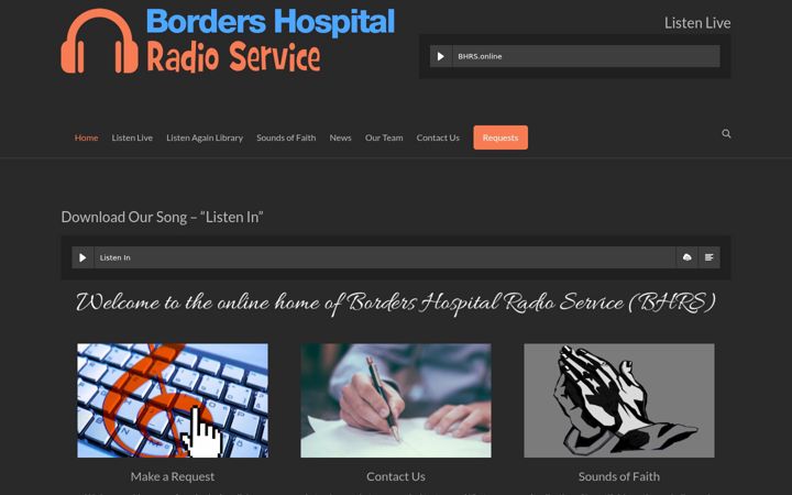 Screenshot of bhrs.online