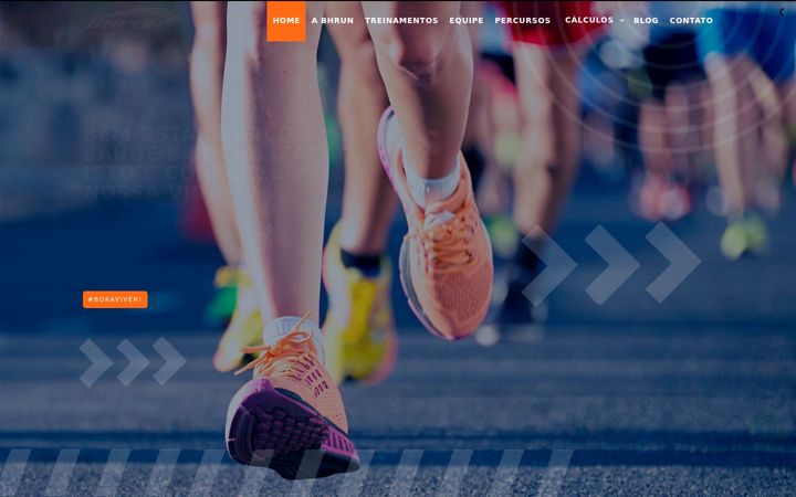 Screenshot of bhrun.com.br