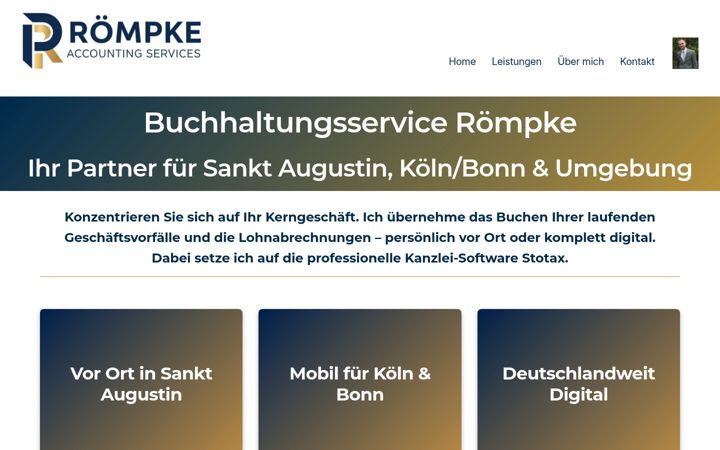 Screenshot stránky bhs-roempke.de
