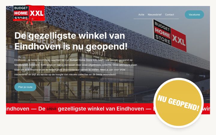 Skjámynd af bhsxxleindhoven.nl