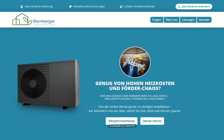 Screenshot of bht-bamberg.de