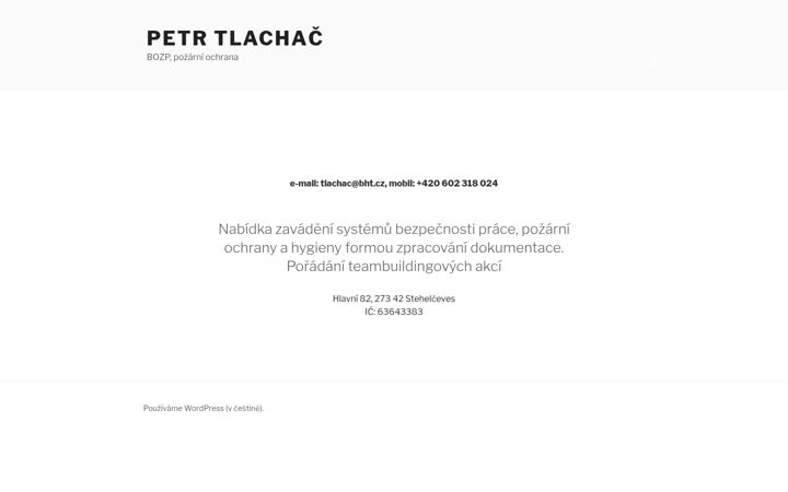 Ekraanipilt saidist bht.cz
