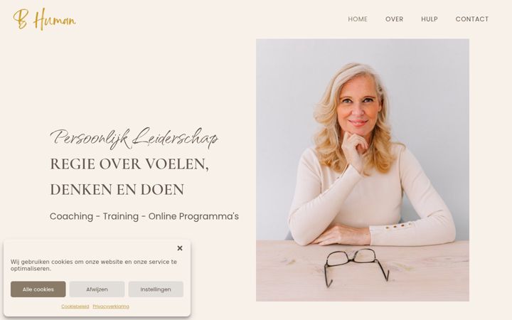 Screenshot of bhuman.nl