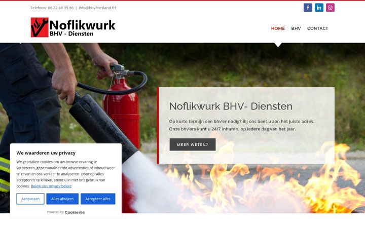 Screenshot of bhvfriesland.frl