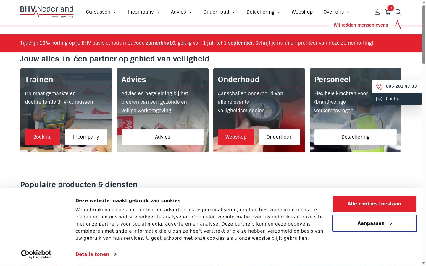 Screenshot tal-banner tal-kunsens muri qabel kwalunkwe interazzjoni
