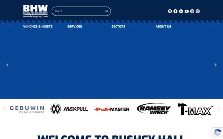 Screenshot of bhwgroup.com