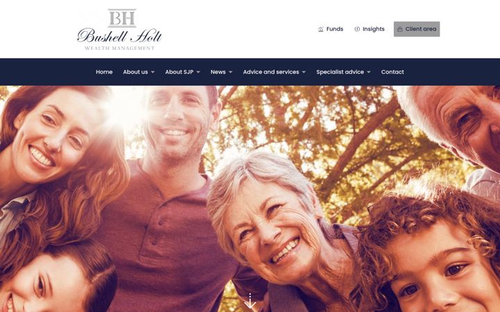 Screenshot von bhwml.co.uk