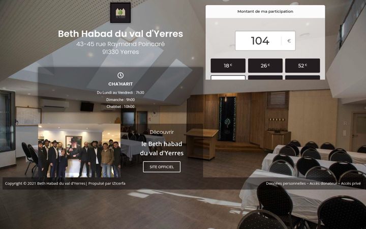 Screenshot of bhyerres.fr
