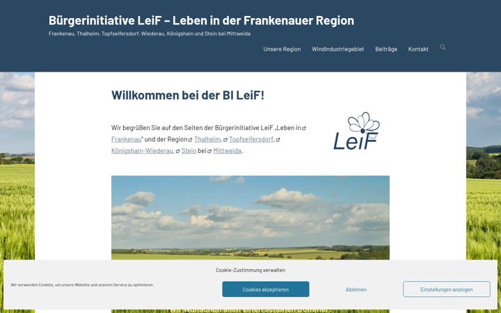 Screenshot of bi-frankenau.de
