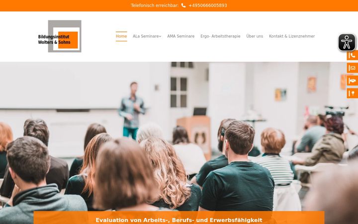 Screenshot of bi-ws.de