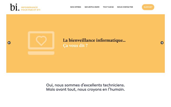 Screenshot di bi.fr