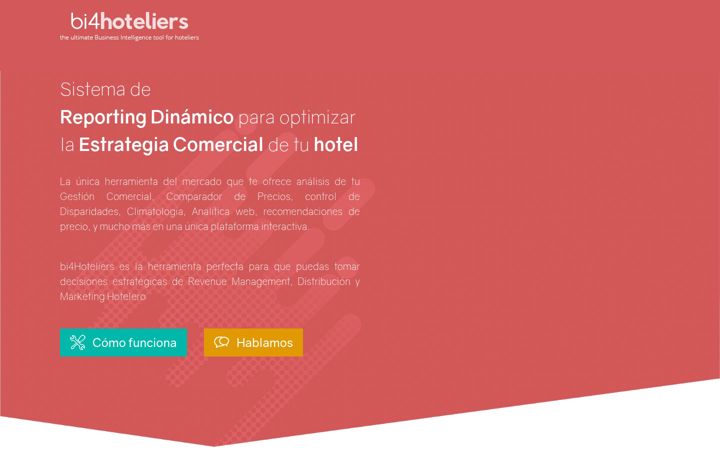 Screenshot of bi4hoteliers.com