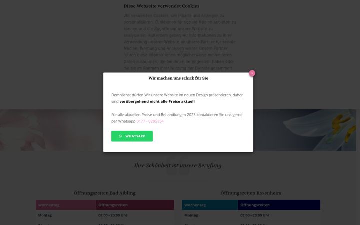 Screenshot of biab.de
