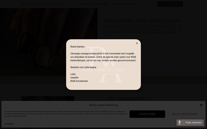 Screenshot von biabamstelveen.nl