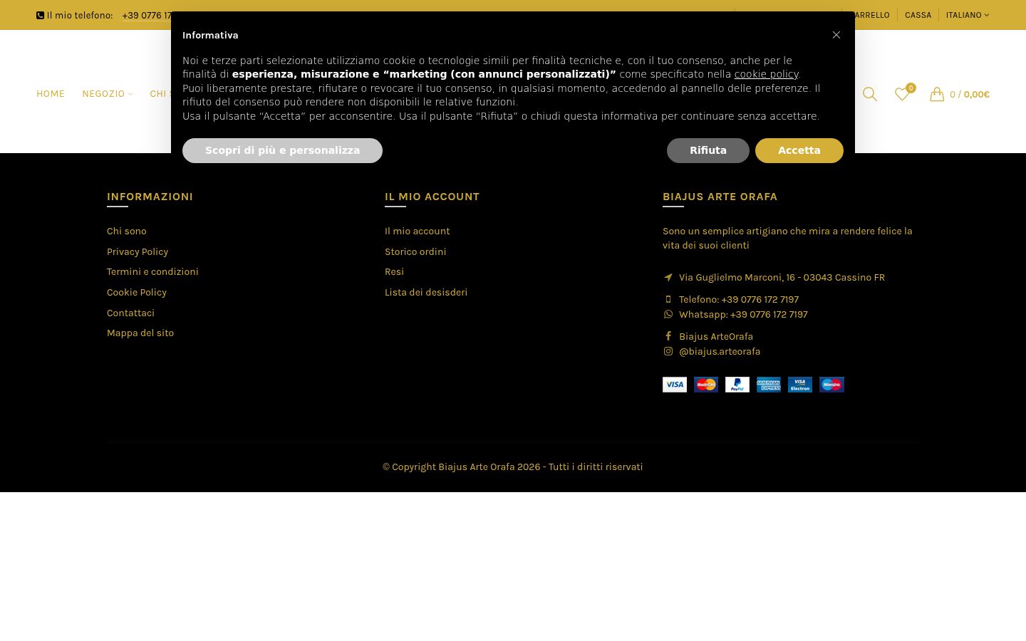 Screenshot tal-banner tal-kunsens muri qabel kwalunkwe interazzjoni