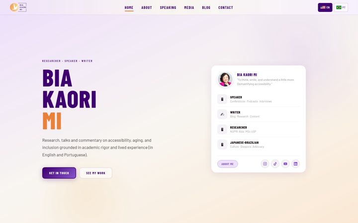 Screenshot of biakaorimi.com