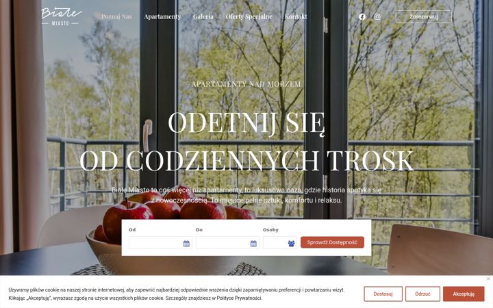 Screenshot of bialemiasto.pl