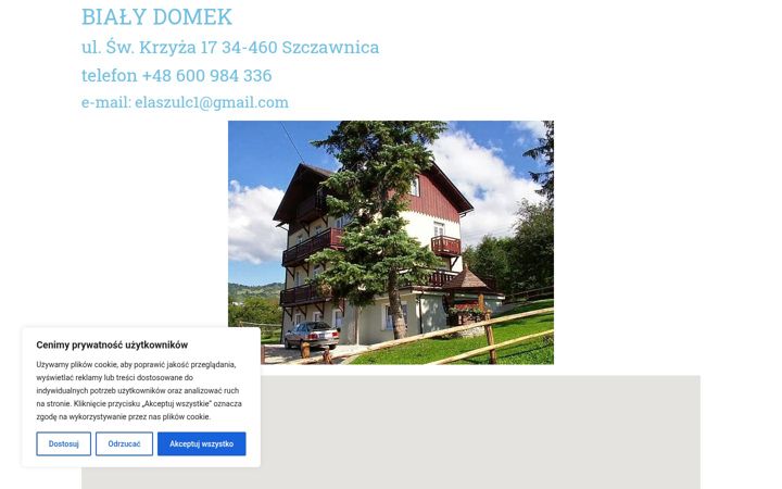 Skjermbilde av bialy-domek.pl