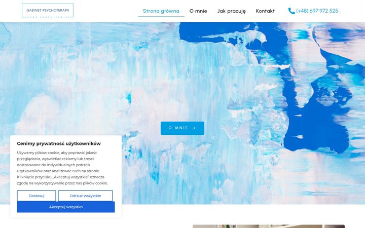 Screenshot of bialystokpsychoterapia.pl