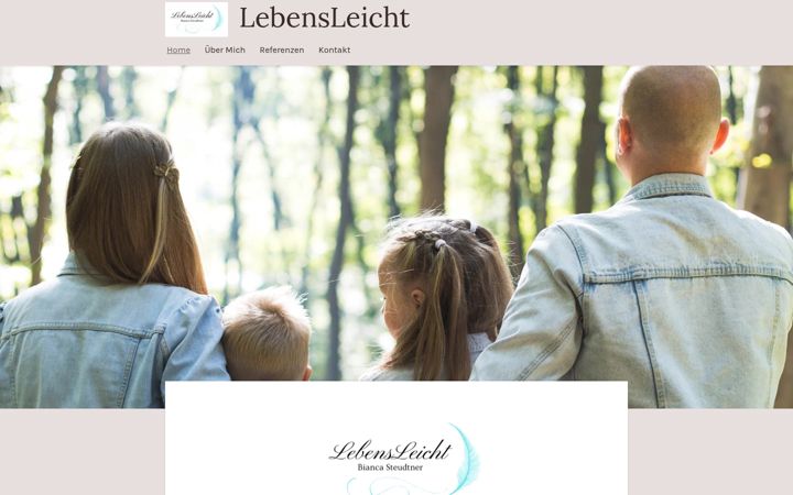 Ekrano kopija bianca-lebensleicht.de