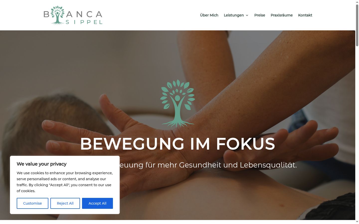 Sutikimo reklamjuostės, rodytos prieš bet kokią sąveiką, ekrano kopija