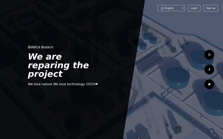 Screenshot of biancabiotech.com