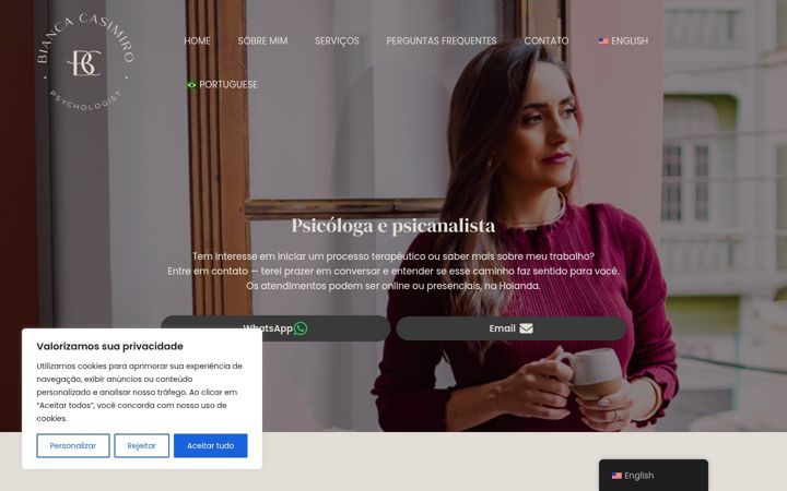 Screenshot of biancacasimiro.com