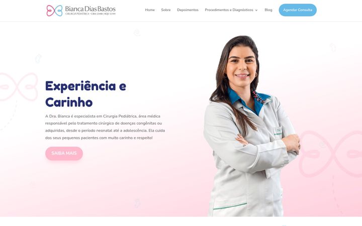 Screenshot stránky biancadiasbastos.com.br